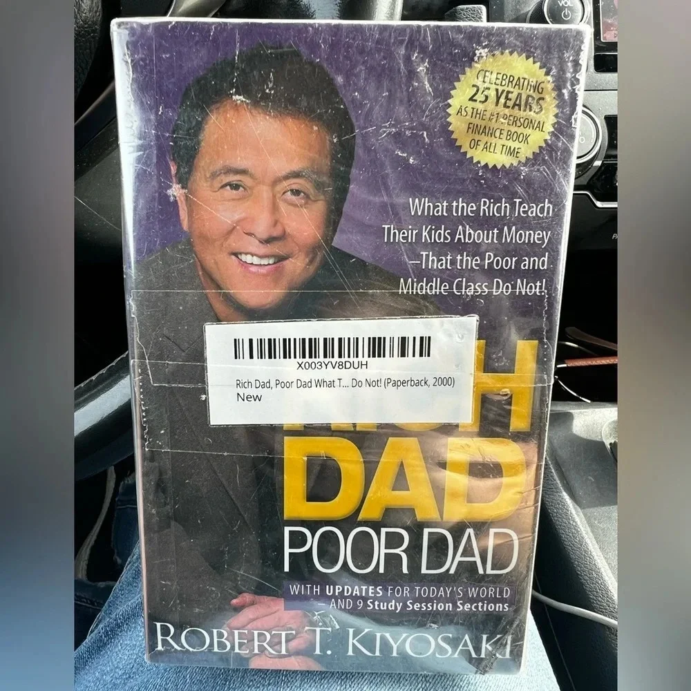 NWT “Rich Dad Poor Dad” Paperback Book